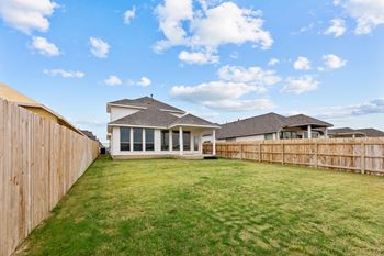 Caso santa rita ranch rental homes in liberty hill, texas fenced yard